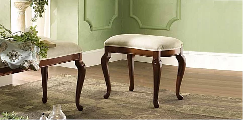 Σκαμπό κλασικό TORRIANI σε φινίρισμα καρυδιάς (TORI2)