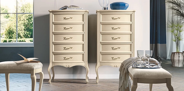 Κλασική συρταριέρα ψηλή σε εκρού πατίνα VERDI (VEIV5) ΣΥΡΤΑΡΙΕΡΑ-ΚΟΜΟΤΑ Κλασική συρταριέρα ψηλή σε εκρού πατίνα VERDI (VEIV5) ΣΥΡΤΑΡΙΕΡΑ-ΚΟΜΟΤΑ