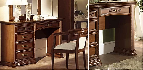 Γραφείο σε φινίρισμα καρυδιάς TORRIANI (TORI)