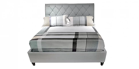 Κρεβάτι διπλό υφασμάτινο με αποθηκευτικό χώρο (A47G) (160Χ200)