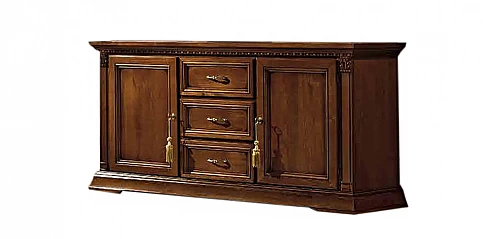 Μπουφές τραπεζαρίας κλασικός φινίρισμα κερασιάς TREVISO (TRE2) 