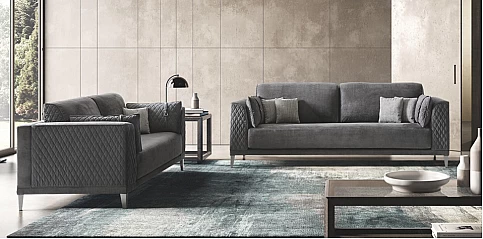 Σετ σαλόνι μοντέρνο γκρι MOOD (MOD2 SET)
