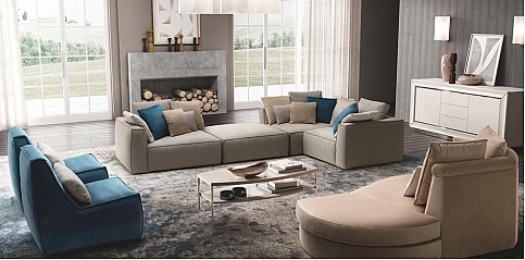 Καναπές γωνία μοντέρνος (PIUMA2)