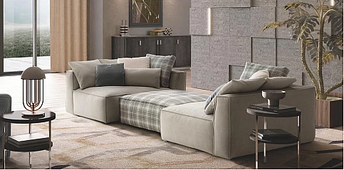 Πολυμορφική σύνθεση καναπέδων μοντέρνου στυλ (PIUMA5)