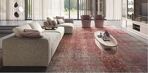 Τριθέσιος καναπές πολυμορφικός μοντέρνος (PIUMA6)