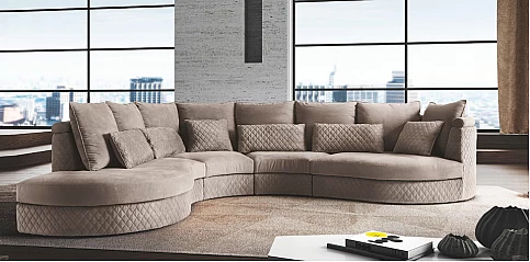 Μοντέρνος ημικυκλικός καναπές NEW YORK (NWY1)