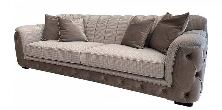 Σαλόνι καπιτονέ καρό (4336,4326) ΣΑΛΟΝΙΑ ΥΦΑΣΜΑΤΙΝΑ