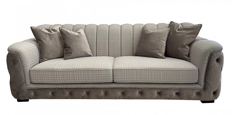 Σαλόνι καπιτονέ καρό (4336,4326) ΣΑΛΟΝΙΑ ΥΦΑΣΜΑΤΙΝΑ