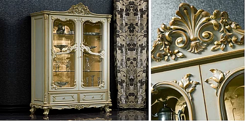 Βιτρίνα κλασική εποχής Λουί Κένζ (Louis Kenz)(9961)