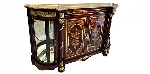 Κλασικό έπιπλο μπαγιού με μάρμαρο και μαρκιτερί (1512)