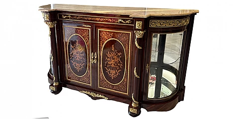 Κλασικό έπιπλο μπαγιού με μάρμαρο και μαρκιτερί (1512)