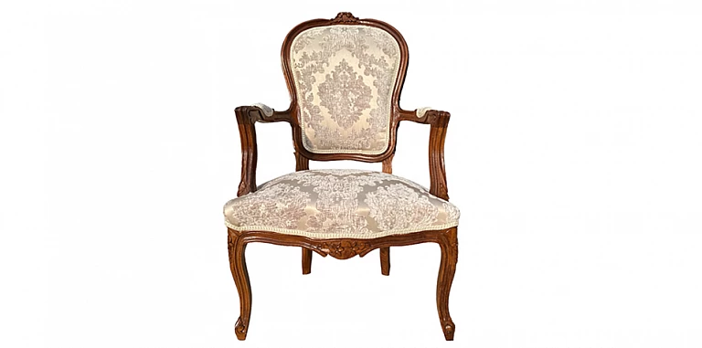 Πολυθρόνα κλασική σε Γαλλικό στυλ (0103) ΠΟΛΥΘΡΟΝΕΣ ΚΛΑΣΙΚΕΣ LOUIS XV