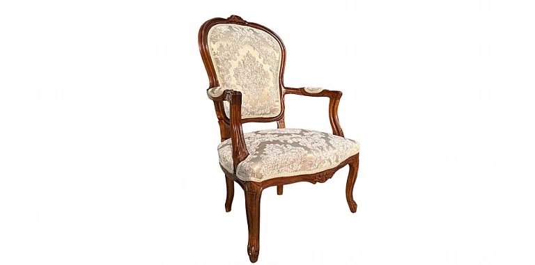 Πολυθρόνα κλασική σε Γαλλικό στυλ (0103) ΠΟΛΥΘΡΟΝΕΣ ΚΛΑΣΙΚΕΣ LOUIS XV