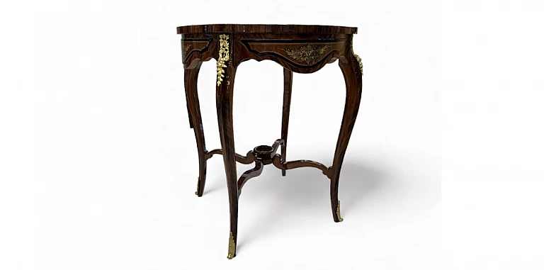 Κλασικό τραπεζάκι λάμπας Λουί Κένζ (1527)-ΤΡΑΠΕΖΑΚΙΑ ΛΑΜΠΑΣ Louis XV