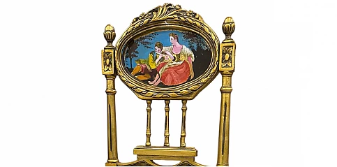 Λουί Κένζ καρέκλα  διακοσμητική μινιατούρα (0001)