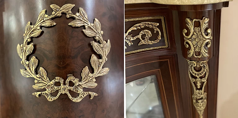 Κλασικό έπιπλο μπαγιού με μάρμαρο (1506) ΜΠΑΓΙΟΥ LOUIS XV  Κλασικό έπιπλο μπαγιού με μάρμαρο (1506) ΜΠΑΓΙΟΥ LOUIS XV