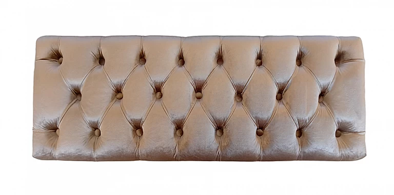 Ταμπουρέ-σκαμπό σε γυαλιστερό βελούδο (MJ01L)- ΤΑΜΠΟΥΡΕ ΣΚΑΜΠΟ