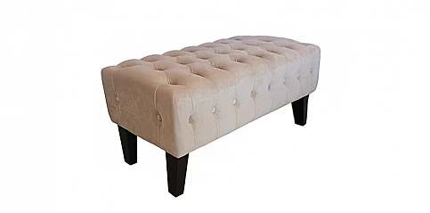 Ταμπουρέ-σκαμπό σε ματ βελούδο (LM03L)