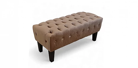 Ταμπουρέ-σκαμπό σε ματ βελούδο (LM13L)