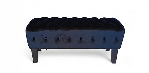 Ταμπουρέ-σκαμπό σε ματ βελούδο (LM29L)