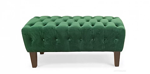 Ταμπουρέ-σκαμπό σε ματ βελούδο (LM42L)