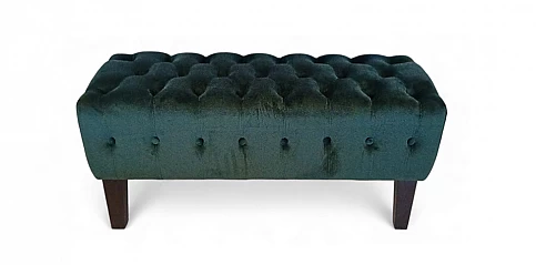 Ταμπουρέ-σκαμπό σε ματ βελούδο (LM43L)