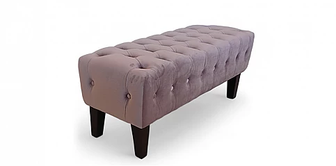 Ταμπουρέ-σκαμπό σε ματ βελούδο (LM18L)