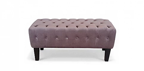 Ταμπουρέ-σκαμπό σε ματ βελούδο (LM18L)