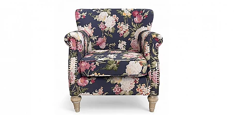 Πολυθρόνα σαλονιού χειροποίητη floral (1481)