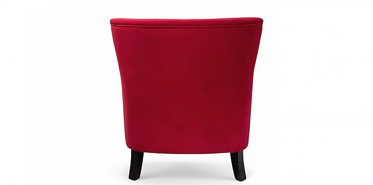 Πολυθρόνα σαλονιού σε κόκιννο βελούδο (1412) ΠΟΛΥΘΡΟΝΕΣ / ΜΠΕΡΖΕΡΕΣ