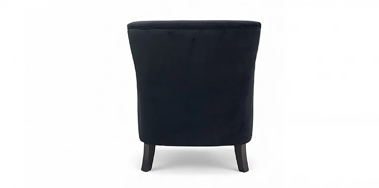 Πολυθρόνα σαλονιού σε μαύρο βελούδο (1429) ΠΟΛΥΘΡΟΝΕΣ / ΜΠΕΡΖΕΡΕΣ