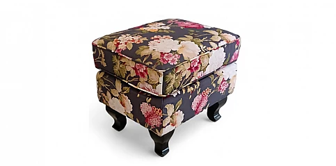 Σκαμπό υποπόδιο χαμηλό φλοράλ (0181I)