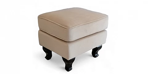 Σκαμπό υποπόδιο χαμηλό ματ βελούδο (LM02I)