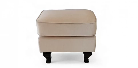 Σκαμπό υποπόδιο χαμηλό ματ βελούδο (LM02I)