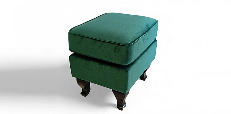 Σκαμπό υποπόδιο χαμηλό ματ βελούδο (LM42I) ΑΝΑΚΛΙΝΤΡΑ ΣΚΑΜΠΟ