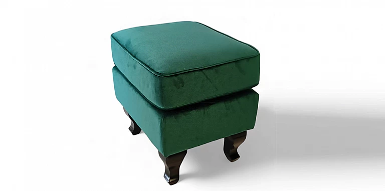 Σκαμπό υποπόδιο χαμηλό ματ βελούδο (LM42I) ΑΝΑΚΛΙΝΤΡΑ ΣΚΑΜΠΟ