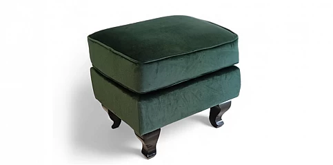 Σκαμπό υποπόδιο χαμηλό ματ βελούδο (LM43I)