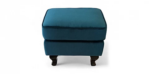 Σκαμπό υποπόδιο χαμηλό ματ βελούδο (LM63I)