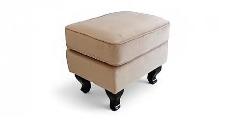 Σκαμπό υποπόδιο χαμηλό ματ βελούδο (LM03I)