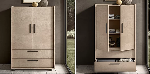 Μοντέρνο έπιπλο αποθήκευσης DUNE Μπεζ της Άμμου (DUNE) 