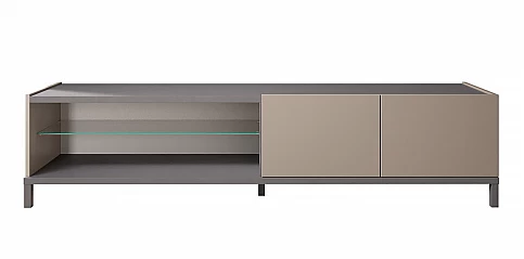 Χαμηλό Έπιπλο Τηλεόρασης KALI Taupe Ματ Φινίρισμα (KALI2) 