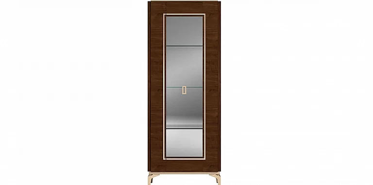 Μοντέρνα Βιτρίνα με Ορείχαλκινες Λαβές EVA (NEVA1) ΒΙΤΡΙΝΑ