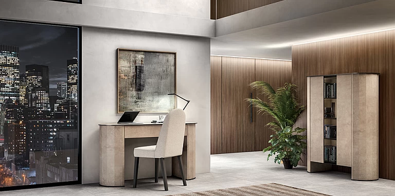 Μοντέρνα Βιτρίνα DUNE Μπεζ της Άμμου (DUNE) ΒΙΤΡΙΝΑ