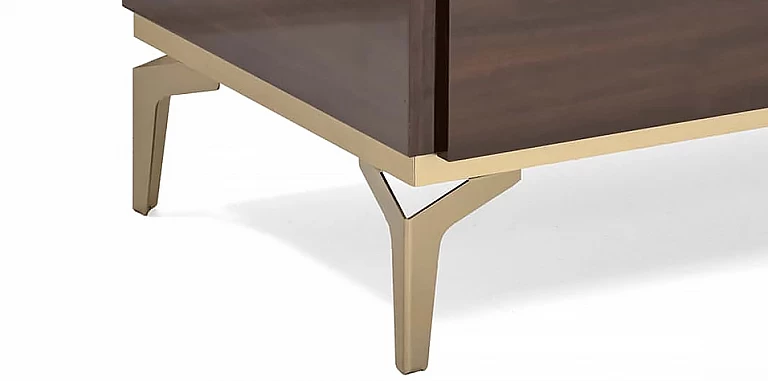 Μοντέρνο έπιπλο τηλεόρασης με Ορειχάλκινες Λαβές EVA (NEVA1) ΕΠΙΠΛΟ ΤΗΛΕΟΡΑΣΗΣ