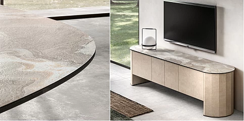 Χαμηλό Έπιπλο Τηλεόρασης DUNE Μπεζ της Άμμου (DUNE) 