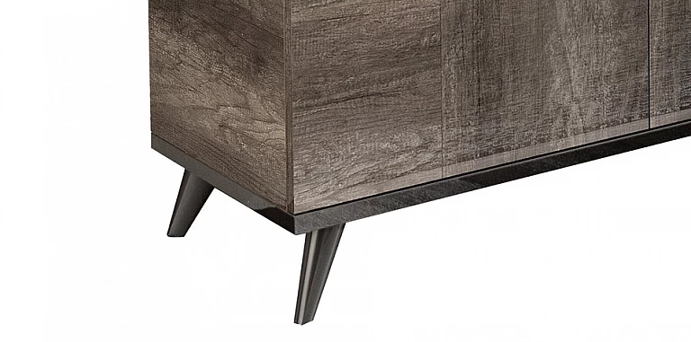 Μοντέρνο έπιπλο τηλεόρασης σε Απόχρωση Vintage δρυός MEDEA (MEDE) - Γυαλιστερή Όψη ΕΠΙΠΛΟ ΤΗΛΕΟΡΑΣΗΣ