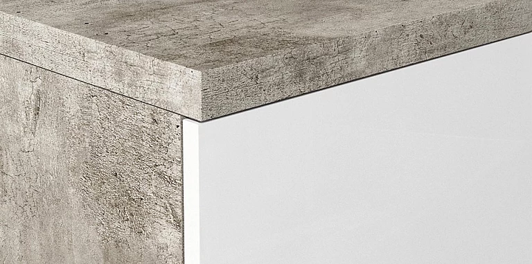 Μοντέρνο έπιπλο τηλεόρασης σε Σύγχρονο Εφέ Πέτρας TREVISO WHITE με Λευκό Γυαλιστερό Φινίρισμα (STATR2)  ΕΠΙΠΛΟ ΤΗΛΕΟΡΑΣΗΣ