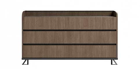 Συρταριέρα μοντέρνα HEXAGON σε Μελί Απόχρωση (HEXA)