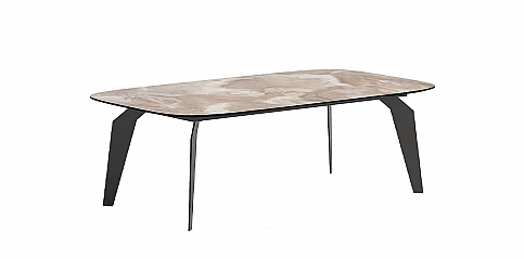 Τραπεζάκι σαλονιού μοντέρνο σε Όψη Μαρμάρου DUNE (DUNE120)