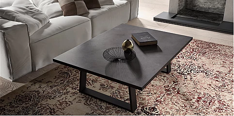 Τραπεζάκι σαλονιού μοντέρνο σε Γκρι Απόχρωση KALI (TKALI)